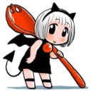 😌 emoji (Misaki/Rikka) @Blood_Darkness Telegram sticker 11 of 120