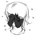 😂 emoji (Misaki/Rikka) @Blood_Darkness Telegram sticker 4 of 120