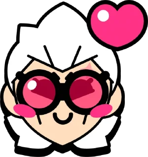🥰 emoji Brawl Stars Belle @Suite_Nektah Telegram sticker 7 of 16