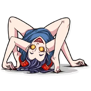 😈 emoji Miss Devil Telegram sticker 16 of 26