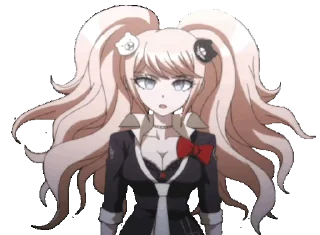 😒 emoji Enoshima Junko @Gian_TGX Telegram sticker 13 of 28