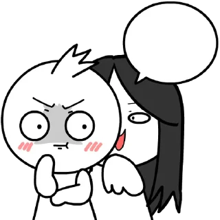😊 emoji Cute Ghost Effect stickers @kal_pc Telegram sticker 6 of 24