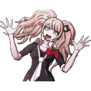 😶 emoji Junko Enoshima 3 Telegram sticker 15 of 22