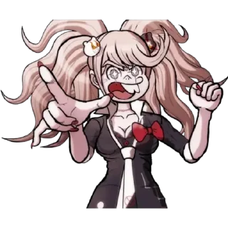 😶 emoji Junko Enoshima 3 Telegram sticker 12 of 22