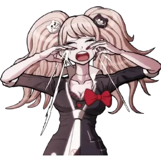 😶 emoji Junko Enoshima 3 Telegram sticker 14 of 22