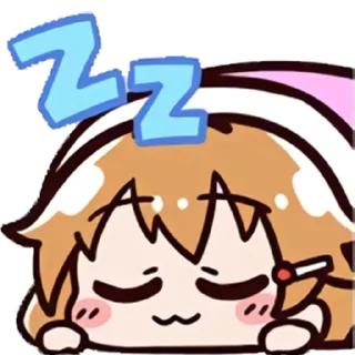 😪 emoji Nijigasaki Telegram sticker 8 of 12
