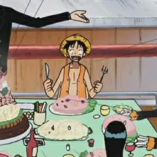 ☠ emoji NYX'S LUFFY PACK!🍖 Telegram sticker 20 of 76