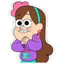Sticker from Gravity Falls