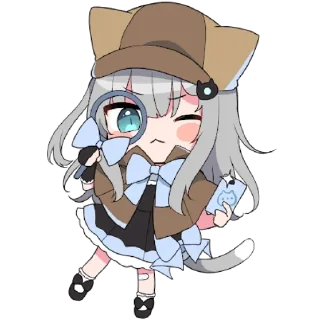 🕵️ emoji 家有鲨猫 Telegram sticker 14 of 120