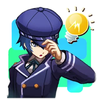 💡 emoji BlazBlue Cross Tag Battle Stickers Telegram sticker 13 of 55