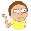 😢 emoji Rick and Morty @Besthemes Telegram sticker 19 of 75