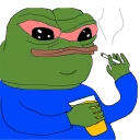 🍷 emoji Frogs and Frans Telegram sticker 12 of 78
