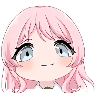 💆‍♀️ emoji MyGO!!!!! | @SC_StickerLab Telegram sticker 12 of 20