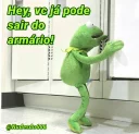 🗣 emoji Kermit, the frog 9 🐸 Telegram sticker 7 of 68