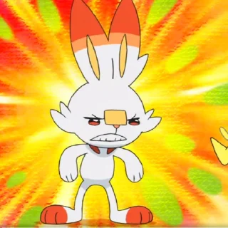 😠 emoji Scorbunny Telegram sticker 13 of 120