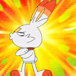 😤 emoji Scorbunny Telegram sticker 18 of 120
