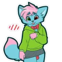 😳 emoji Kyle Telegram sticker 18 of 109