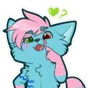 😘 emoji Kyle Telegram sticker 16 of 109