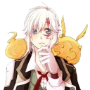 🤔 emoji Allen Walker by @Splenta Telegram sticker 8 of 21