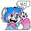Sticker from Monti
