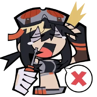 😞 emoji ZZZ pop art @ArrietaJ Telegram sticker 16 of 22