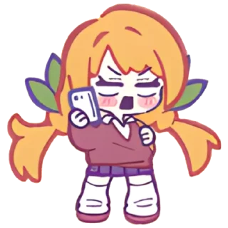 Sticker from 100kano chibi by StevenS16U • @sticbot