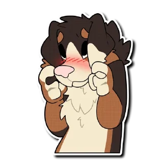 😳 emoji Bernie Telegram sticker 1 of 32