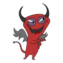 😃 emoji Little devils Telegram sticker 11 of 18