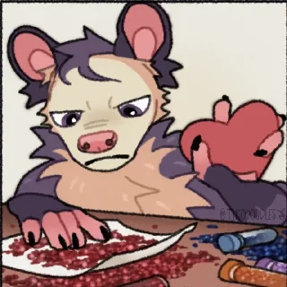 😒 emoji Alfie Telegram sticker 2 of 97