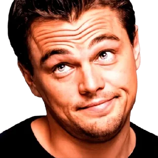 Sticker from Leonardo DiCaprio