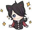 ✨ emoji Black Kitten (2) Telegram sticker 8 of 120