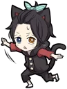 🏃 emoji Black Kitten (2) Telegram sticker 18 of 120
