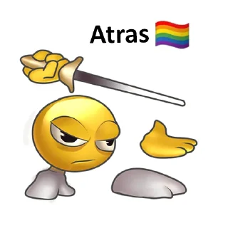 ✋ emoji Get Back Bitch✋ By @Blackjean_art Telegram sticker 7 of 31