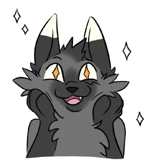🤩 emoji Junbi the Fox Telegram sticker 5 of 80