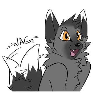 Sticker from Junbi the Fox