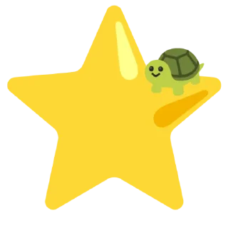 ⭐️ emoji Turtle Turtle Telegram sticker 22 of 67