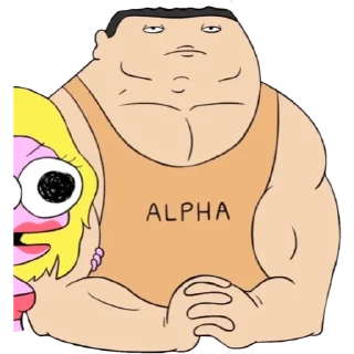 💪 emoji Smiling Friends Telegram sticker 18 of 67