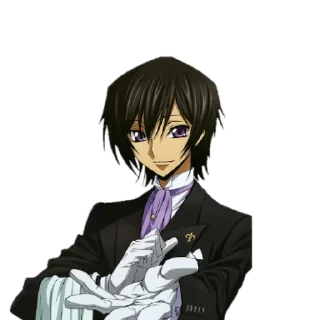 🙂 emoji @figurinhass Code Geass Telegram sticker 18 of 31