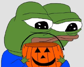 🎃 emoji Frogs and Frens Telegram sticker 20 of 79