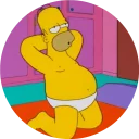 💪 emoji The Simpsons @erickxworld Telegram sticker 5 of 120