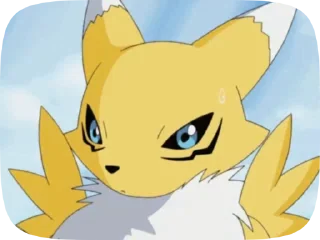😅 emoji Digimon Pack Telegram sticker 23 of 51