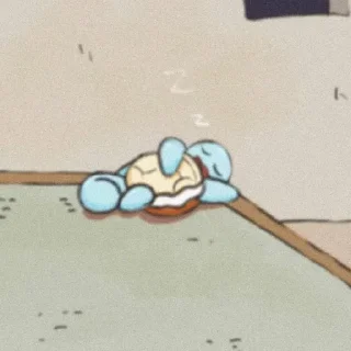 😴 emoji 吉尼龟龟 @dingdangmaoo Telegram sticker 16 of 88