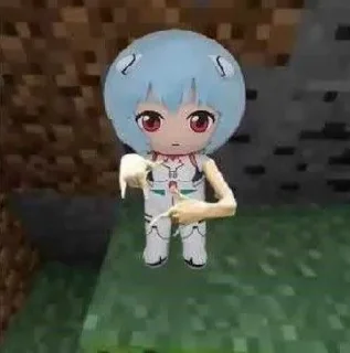☠️ emoji rei ayanami Telegram sticker 18 of 25