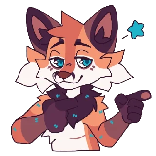 👉 emoji Wilde Fox Telegram sticker 12 of 80