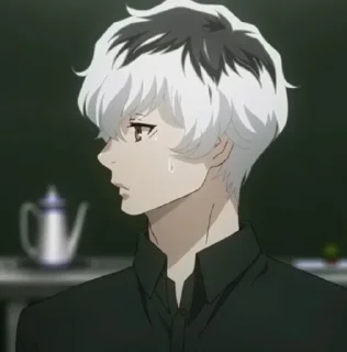🥀 emoji ~kaneki🥀👑 S3  [🥀 @OxyAngel 🥀] Telegram sticker 11 of 116