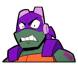 😠 emoji Rise of the TMNT Telegram sticker 20 of 27