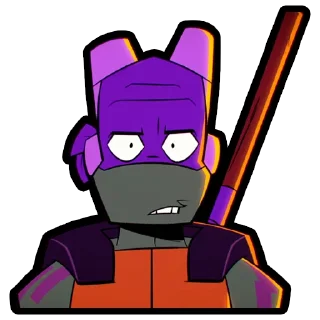 😐 emoji Rise of the TMNT Telegram sticker 21 of 27
