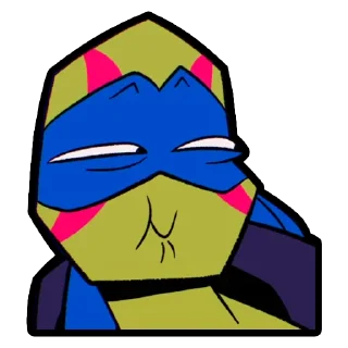 😆 emoji Rise of the TMNT Telegram sticker 11 of 27