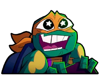 🤩 emoji Rise of the TMNT Telegram sticker 24 of 27