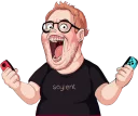 😀 emoji /pol/ Telegram sticker 13 of 120